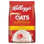 Kellogg’s Oats, Rolled Oats, High in Protein and Fibre, Low in Sodium, 900g Pack