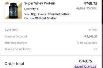 Fitspire Deal : Flat 75% Off On All Whey protein & BCAASuper Whey Protein 1Kg @749Apply Code :  EK75Masterlink :