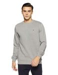 Allen Solly Men Casual Cotton Sweatshirt(ASSTORGPN40121_Grey Melange_M)