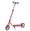 Beetle Patrol Scooter for Kids with Rear Foot Brakes & Side Stand, Red, Ideal for 3+ yrs Boys & Girls.