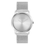 Giordano Slim Watch Collection Analog Watch for Men & Boys | Mesh Metal Band with Stainless Steel Case Round Shape Water Resistant Wrist Watch – GD-4064