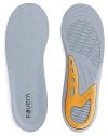 FOVERA Gel Insoles Pair for Walking, Running, Sports, Formal and Safety Shoes – All Day Comfort with Dual Gel Technology – Made In India – Full Length Sole for Every Shoe (Female – Small, Pack of 1)