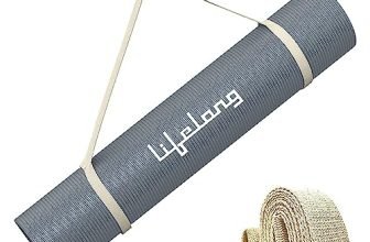 Lifelong Llym92 Yoga Mat For Women & Men Eva Material 4Mm Grey Anti Slip For Gym Workout