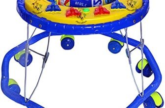 Avani Metrobuzz Lightweight And Transportable Music Walker With Parent Rod – (Blue)