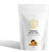Turmeric Facial Wax Powder, 5 min Painless Natural Face Hair Removal Waxing Powder All Hair & Skin Types Hands, Legs, Underarms, Bikini Area (WAX2, WAXX2)