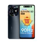 TECNO Spark GO 2024 (Gravity Black,8GB* RAM, 64GB ROM)| Segment First 90Hz Dot-in Display with Dynamic Port & Dual Speakers with DTS| 5000mAh| 10W Type-C| Fingerprint Sensor| Octa-Core Processor
