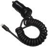 amazon basics Apple Certified High Speed Lightning Car Charger For Apple Devices With Coiled Cable- 5V 12 Watts – 1.5 Foot – Black