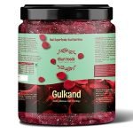 Khari Foods Mint Gulkand 250g, Using Cardamom, Mishry, Mint, Helps Digestion, Sun Cooked Rose Petal Jam
