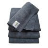 SOFTSPUN Microfiber Cloth – 4 pcs – 40×40 cms – 340 GSM Grey- Thick Lint & Streak-Free Multipurpose Cloths – Automotive Microfibre Towels for Car Bike Cleaning Polishing Washing & Detailing.