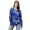 RARE Women’s Regular Fit Blouse (EP3027C_Blue S)