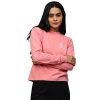 Hubberholme Women’s Polycotton Crew Neck Sweatshirt (HHWSSS001_Medium Pink_S)