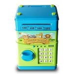 ToyMagic Kids Piggy Bank|Battery Operated Mini Coin Bank with Automatic Door Open|Electronics Security Lock & Password Key|Birthday Gift|Money Saving Cash Deposit ATM for Kids|Made in India