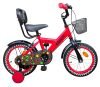 Beetle Sprinkles, 14T Kids Bike, 10 Inch Frame, Red, Single Speed Bike with Steel Frame & Chequered Tyres, Ideal for 4-6 Year olds Unisex, Height – 2.5 to 3.5 feet