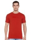 Allen Solly Men’s Regular Fit T-Shirt (ASKCCURGF279970_Red M)