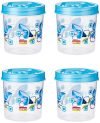 Aristo Store Queen111 Plastic Storage Container-320 ml (4 PCS SET)