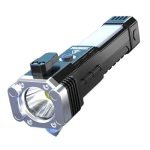 The Treasure Box – Multi Utility 3W LED Torch with Power Bank, Hammer Window Glass & Seat Belt Cutter with Magnets. Ideal for Trekkers & Travellers.