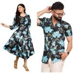 MAYASONS Men Women Combo Dress (XL, Black)