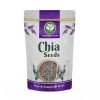 Go Vegan Raw Unroasted Chia Seeds 1kg | Omega 3 and Fiber for Weight Loss