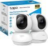 TP-Link Tapo C210P2 360° 3MP 2K 2304 Full HD 1296P Video Pan/Tilt Smart Wi-Fi Security Camera | Alexa Enabled | 2-Way Audio| Night Vision| Motion Detection | Indoor CCTV | Pack of 2,White
