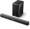 Mivi Fort S180 Soundbar With Sub woofer, 180W, Surround Sound, Made In India 180 W Bluetooth Soundbar(Black, 2.1 Channel)