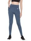 Clovia Women’s Snug Fit High-Rise Active Tights (Ab0100E08_Blue_S)