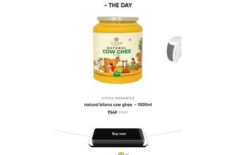 Cred Deal :  Bilona Cow Ghee at ₹549.Link : Other Sites Selling at 1000+