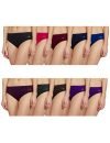 Rupa Jon Women’s Cotton Panty (Pack of 10)(Colors May Vary)(JN ASH PLN PNTY-PO10_Assorted_85/Medium)(Colors and Prints May Vary)