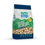 Nutri Binge Premium Roasted and Salted California Pistachios 500g, Healthy, Lightly Salted, Party Snack, California Grown Nut, Source of Protein, Gluten Free (Pack of 1)