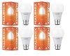 Halonix B22D 10-Watt Led ASTRON Plus (Pack of 4, White, Round)