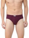 Macroman M-Series Men’S Cotton Blend Modern Regular Fit Solid Brief (Pack Of 1) (Ins202_Assorted_S)