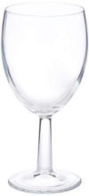 Pashabache Saxon White Wine Glass Set, 195Ml, 2-Pieces, Transparent