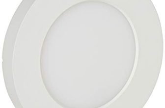 Havells 6-Watt Non-Rechargeable Trim Clip On Led Panel Light (White, 3000 K, Round)
