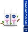 Nivea Smooth Skin Whitening Deodorant Roll-On  –  For Women(100 Ml, Pack Of 2)