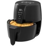 Lifelong 4.2L Digital Air fryer for Home – 1350W Airfryer with Touch Panel – Hot Air Circulation Technology with Temperature & Timer Control – Uses Up to 90% Less Oil (LLHFD439, Black)