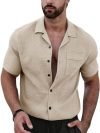 Lymio Casual Shirt for Men|| Shirt for Men|| Men Stylish Shirt (D-Crush-16-23) (XL, Khakhi)