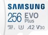 Samsung Evo Plus 256 Gb Microsdxc Class 10 130 Mb/S  Memory Card(With Adapter)
