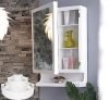 Branco New Look Bathroom Cabinet -White (BRC-727, Made in India)