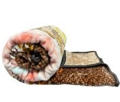 Status Contract Shital Blankets Single Bed Mink Blanket Single Ply For Extreme Winters Multicolor Circle Print Ultrasoft & Lightweight Blanket (Design 1, Double)