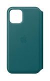 Apple Leather Folio Case for iPhone 11 Pro – Peacock, Blue