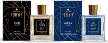 Oscar Forever Luxury Combo Of Aqua & Oud Long Lasting Fragrance (100Ml Each) Eau De Parfum – 200 Ml(For Men & Women)