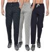 VIMAL JONNEY Cotton Blended Regular Fit Pyjamas For Men (Pack Of 3)-D1_PRT_1NVY_1MLG_D1_NVY_0003-L