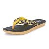 Elise Women’s Slipper (EWPSS-008 YELLOW), 4 UK (Wide)