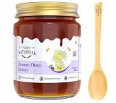 Farm Naturelle-Jamun Flower Wild Forest Honey | 100% Pure Honey |850g+150g Extra and a Wooden Spoon| Raw Natural Unprocessed Honey – Un-heated Honey | Lab Tested Honey In Glass Bottle.