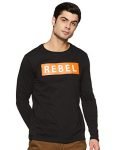 Amazon Brand – Symbol Men’s Graphic Regular T-Shirt (AW19TEE24_Black XL)