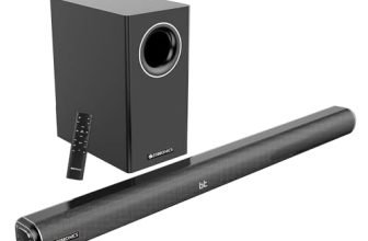 Zebronics Zeb-Jukebar 6000Dws Pro, 160W Multimedia Soundbar With Wireless Subwoofer Supports Hdmi(Arc), Optical Input, Aux, Wireless Bt & Usb
