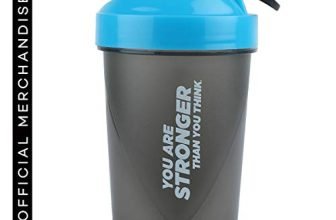 Bigmuscles Nutrition Gym Shaker Bottle [600 Ml] | Extra Compartment, Leakproof | Ideal For Protein, Preworkout & Bcaas | Bpa Free Material Sipper Bottle (Plastic, Pack Of 1, Blue)