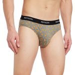 Fruit of the Loom Super Soft Cotton Hip-Briefs for Men | Full Hip Coverage | Snug Fit | SMOKED PEARL Pack of 1