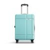 Safari Unisex’s Solid Regular Fit Luggage-Suitcase (ROUTE654WSPM_Spearmint Check-in 25-Inch)