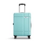 Safari Unisex’s Solid Regular Fit Luggage-Suitcase (ROUTE654WSPM_Spearmint Check-in 25-Inch)