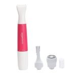 Amazon Basics Cordless Women’s Trimmer for Face, Eyebrow, and Bikini Line with IPX4-45 Mins Run Time (Black)